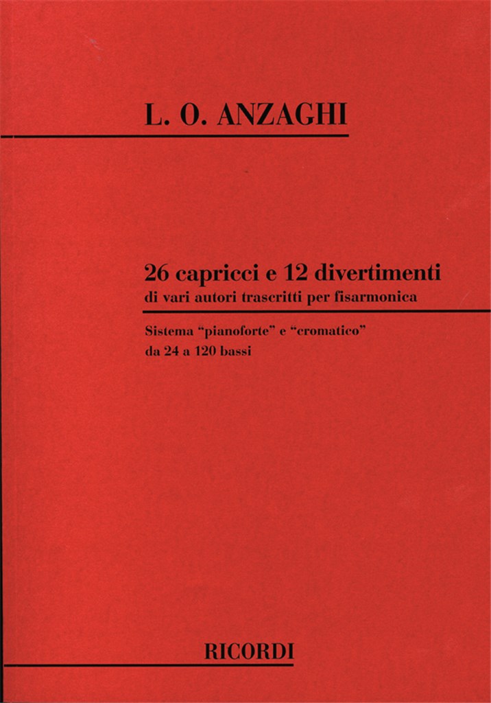 26 Capricci E 12 Divertimenti Di Vari Autori